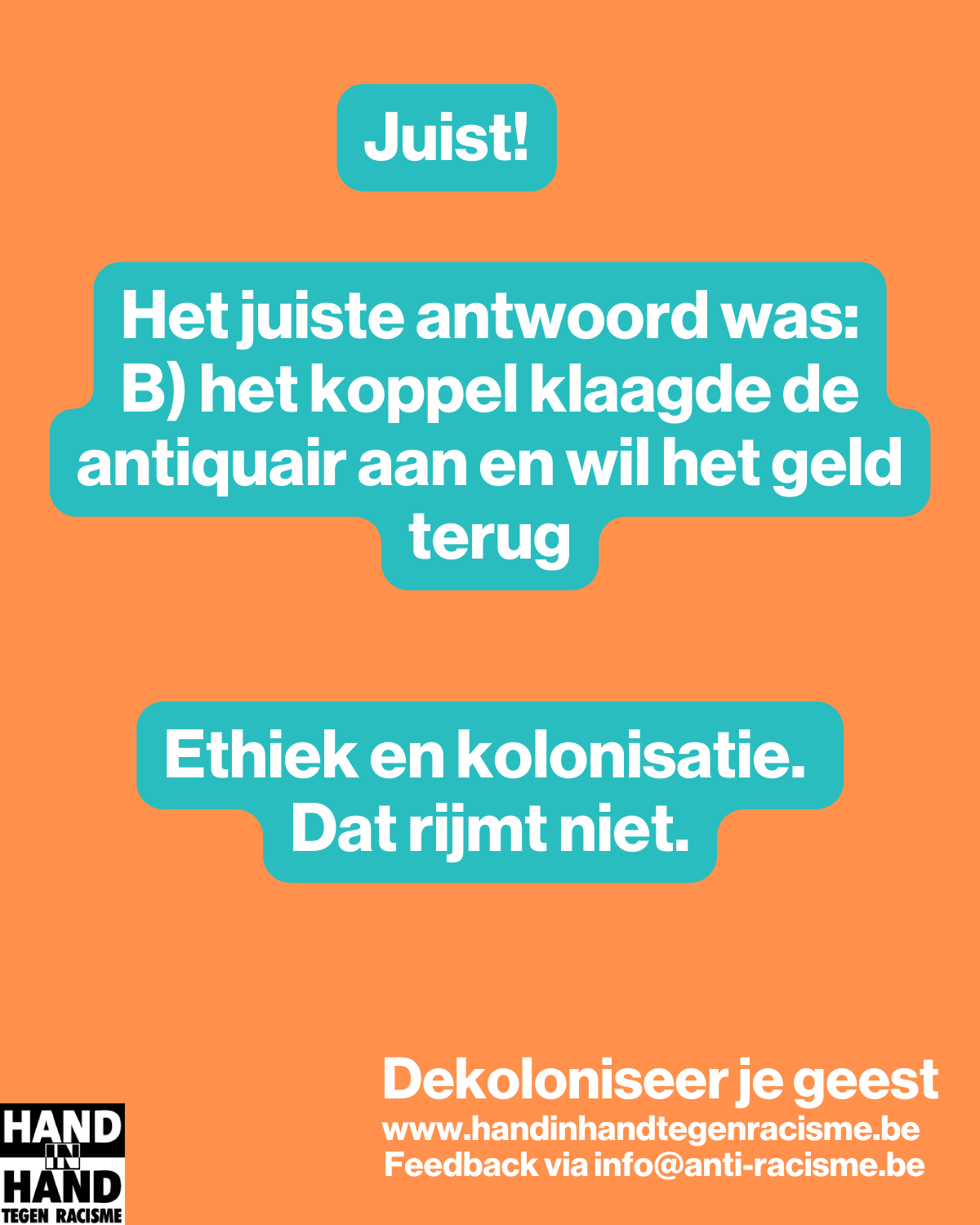 Social media post Afrikaans Masker Dekoloniseer 3