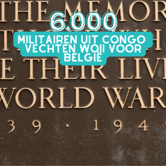 WOII Congolese soldaten